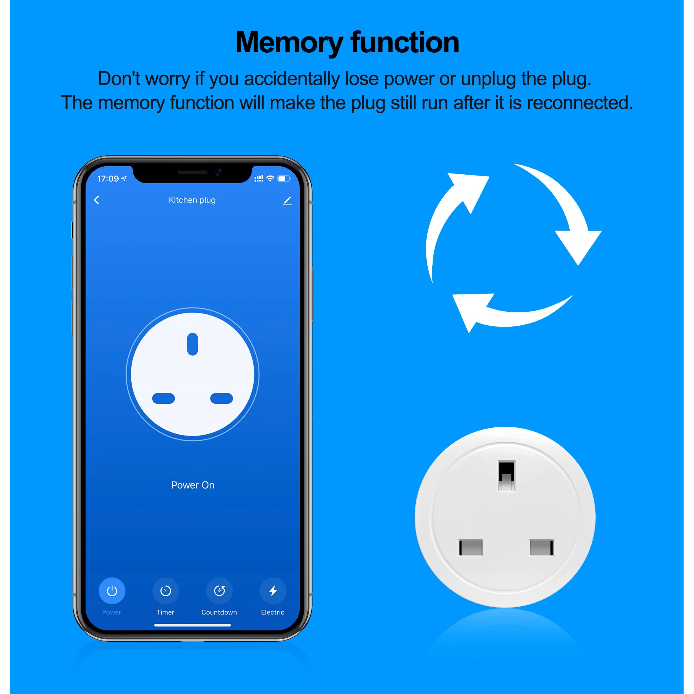 Tuya Home Remote Control Wireless Wall Timer Socket Wifi Power Electrical Smart Plug - Image 7