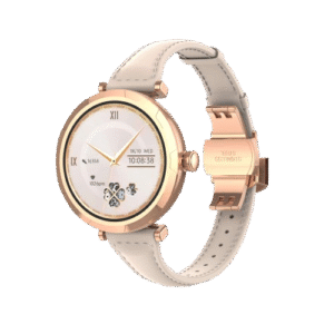 Compact and round Women smartwatch