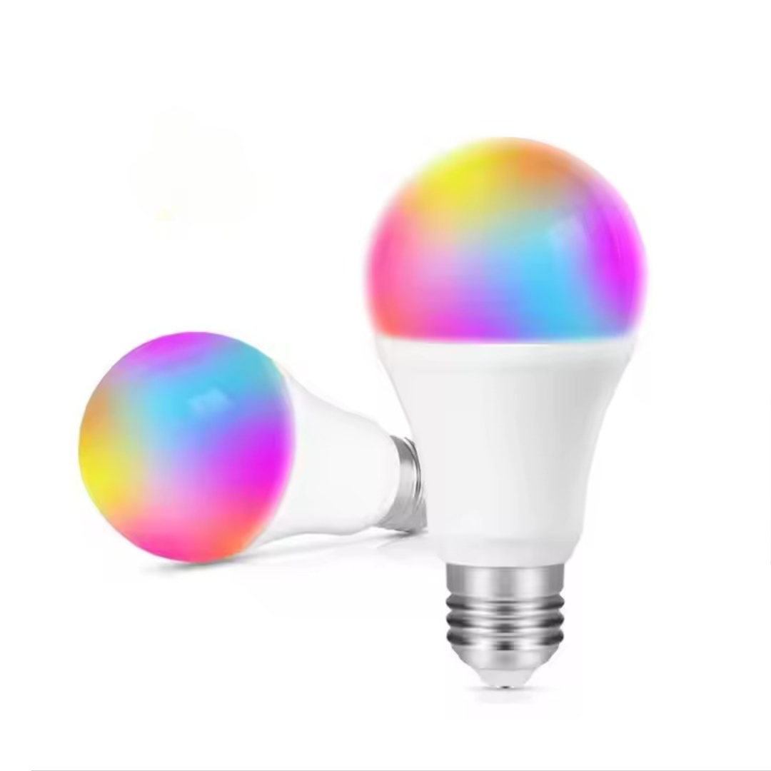 Wifi Connection Remote Scenes Control Multicolor Smart Tuya Wifi Light Bulbs