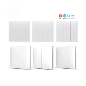 Tuya Wifi Smart  1/2 Switch Push Button Wall Switch