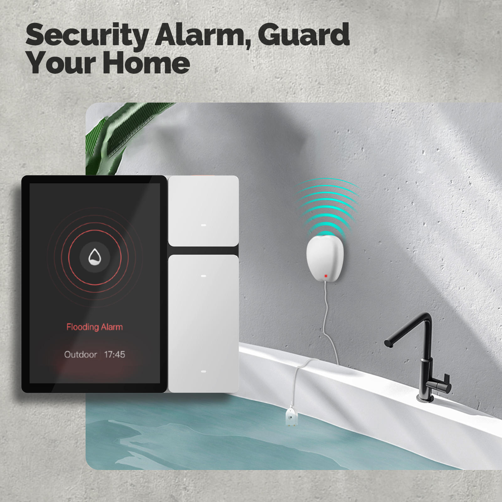 Security Tuya 3.5 Inch Touch Screen Smart Home Panel Built-in Ir Remote Control+Bluetooth Sigmesh Hub+3 Gang Switches - Image 4