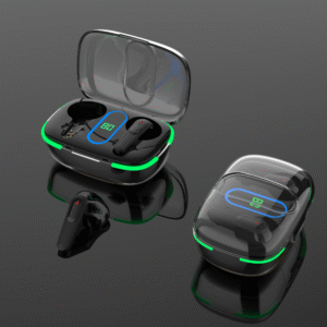 Pro70 Wireless TWS In-Ear Headphones Earbuds Digital Display Battery Indicator Durable Practical Non-Noise Cancelling for Gaming