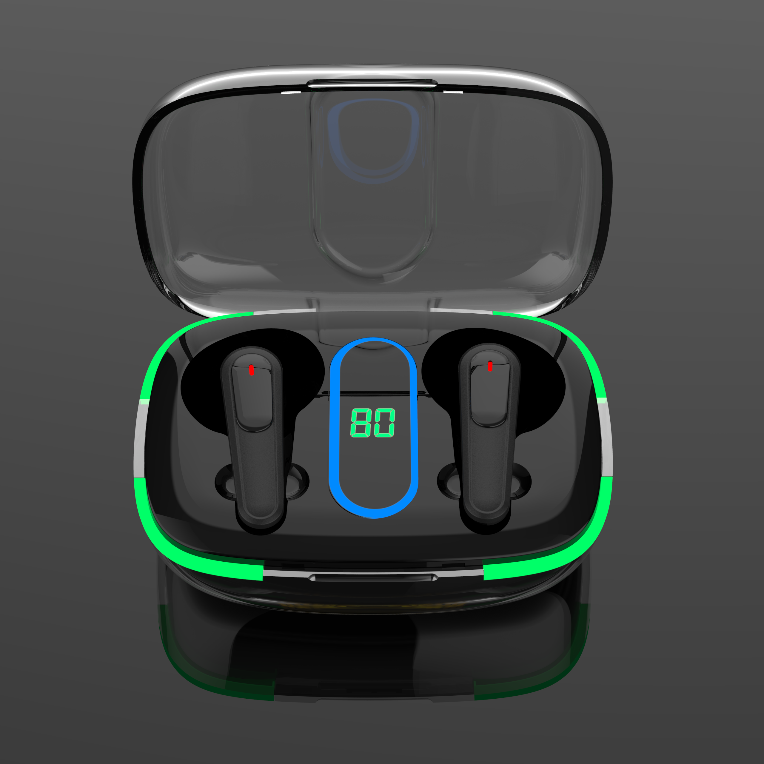 Pro70 Wireless TWS In-Ear Headphones Earbuds Digital Display Battery Indicator Durable Practical Non-Noise Cancelling for Gaming - Image 8